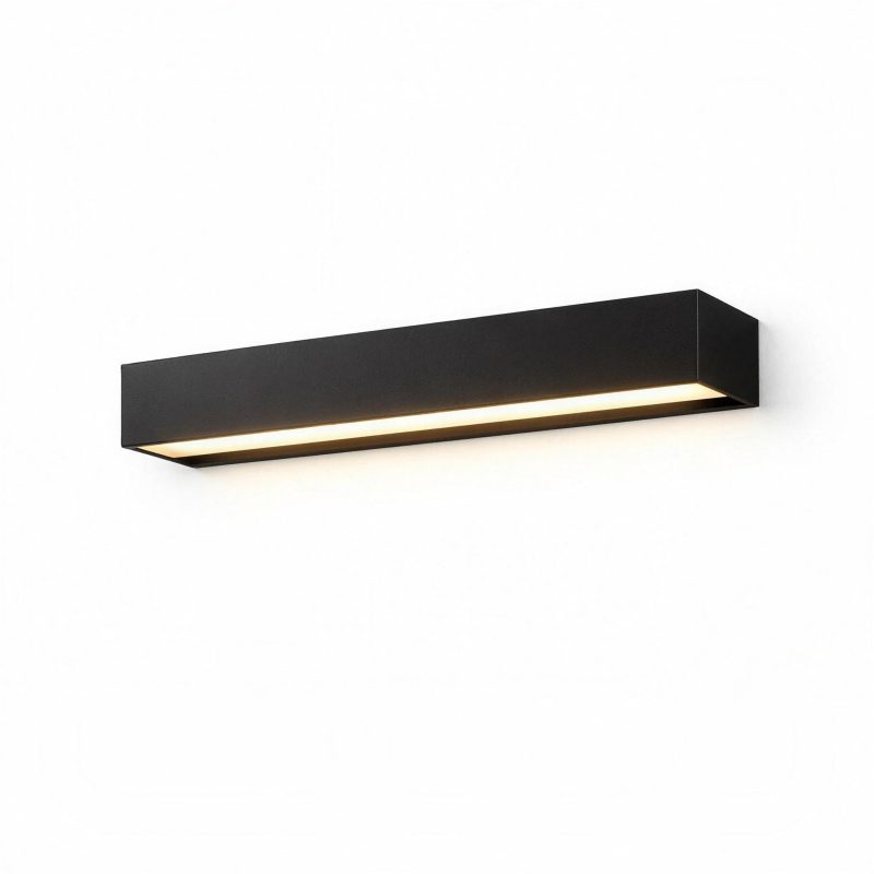 Applique Murale Noire LED