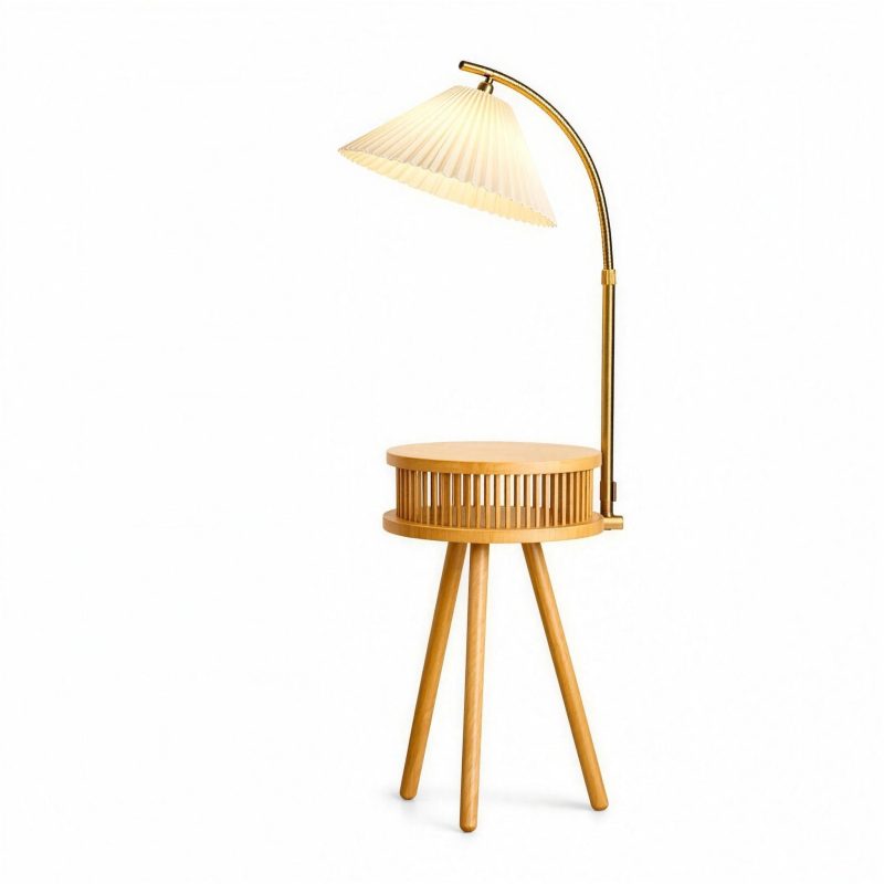 Lampadaire avec Tablette