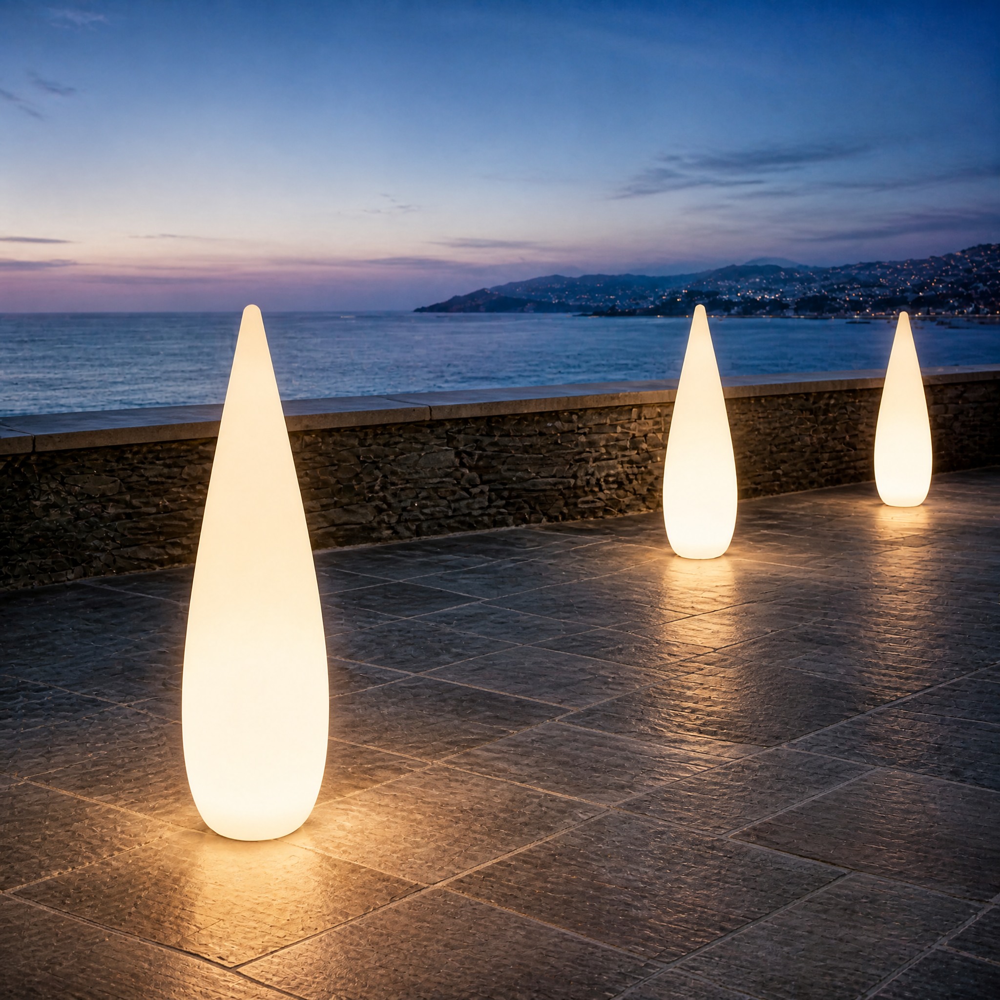 Lampadaire Extérieur Sans Fil 80 cm