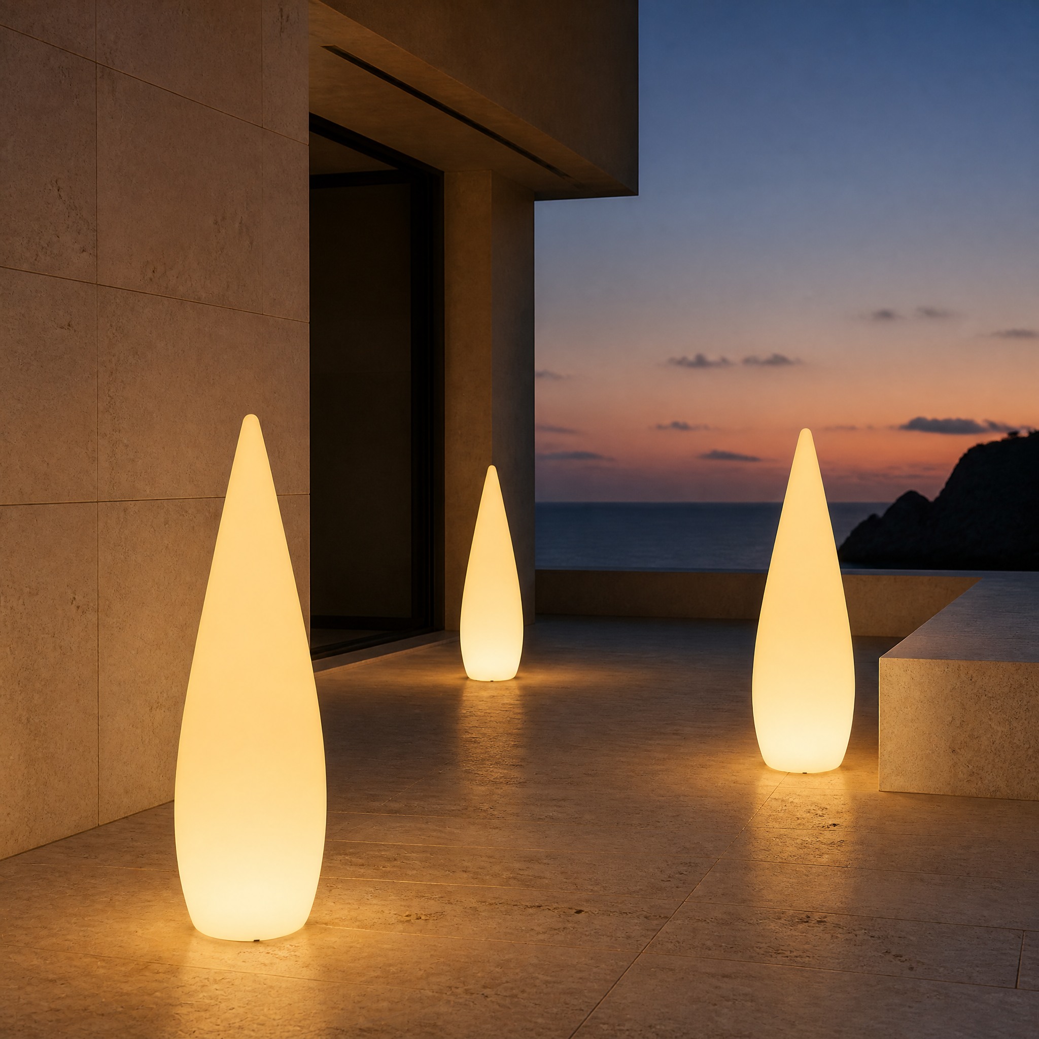Lampadaire Extérieur Sans Fil 120 cm