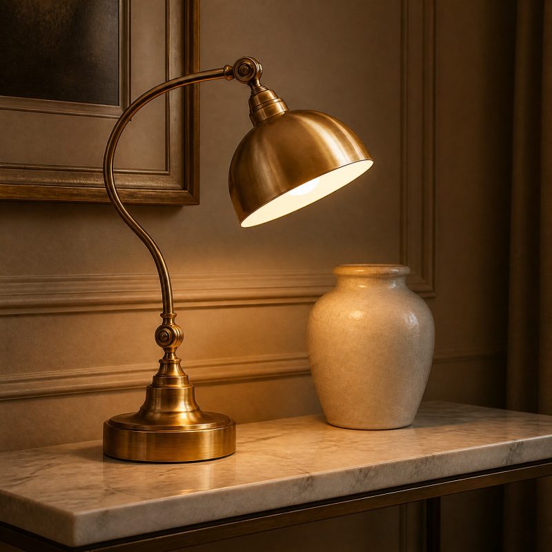 Lampe de Bureau Laiton lampe de table et de bureau