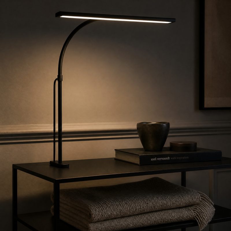 Lampe de Bureau LED Noir