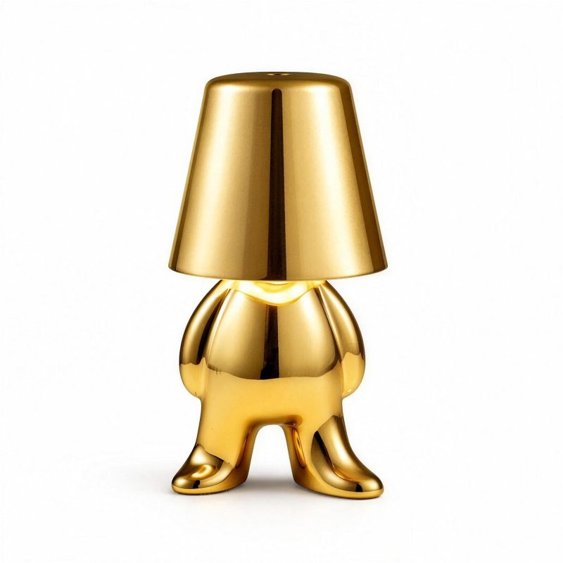 Lampe de Chevet Dorée