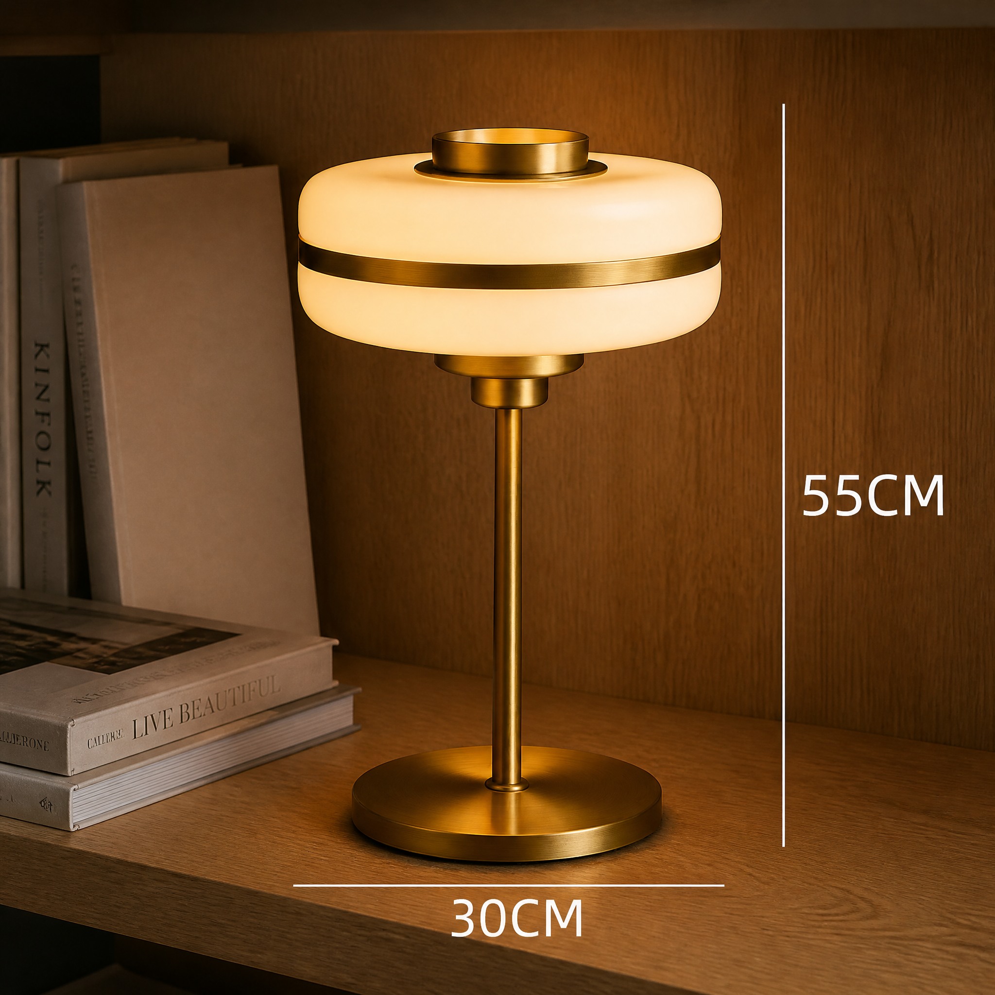Lampe de Chevet Laiton pour commode