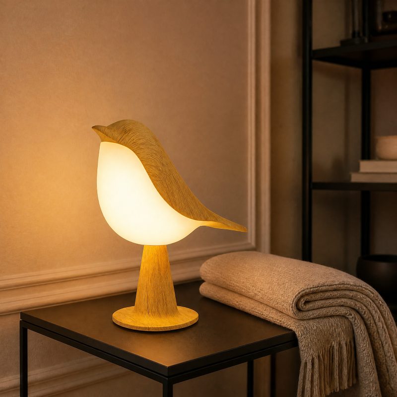 Lampe de Chevet Oiseau lampe de chevet et veilleuse décorative