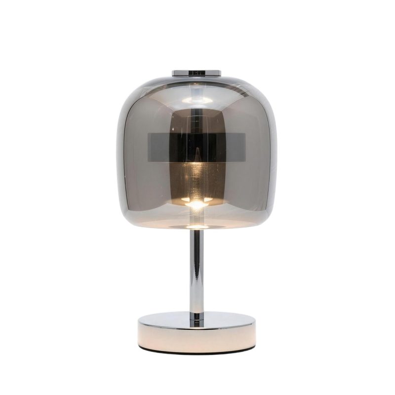 Lampe de Chevet Verre Fumé