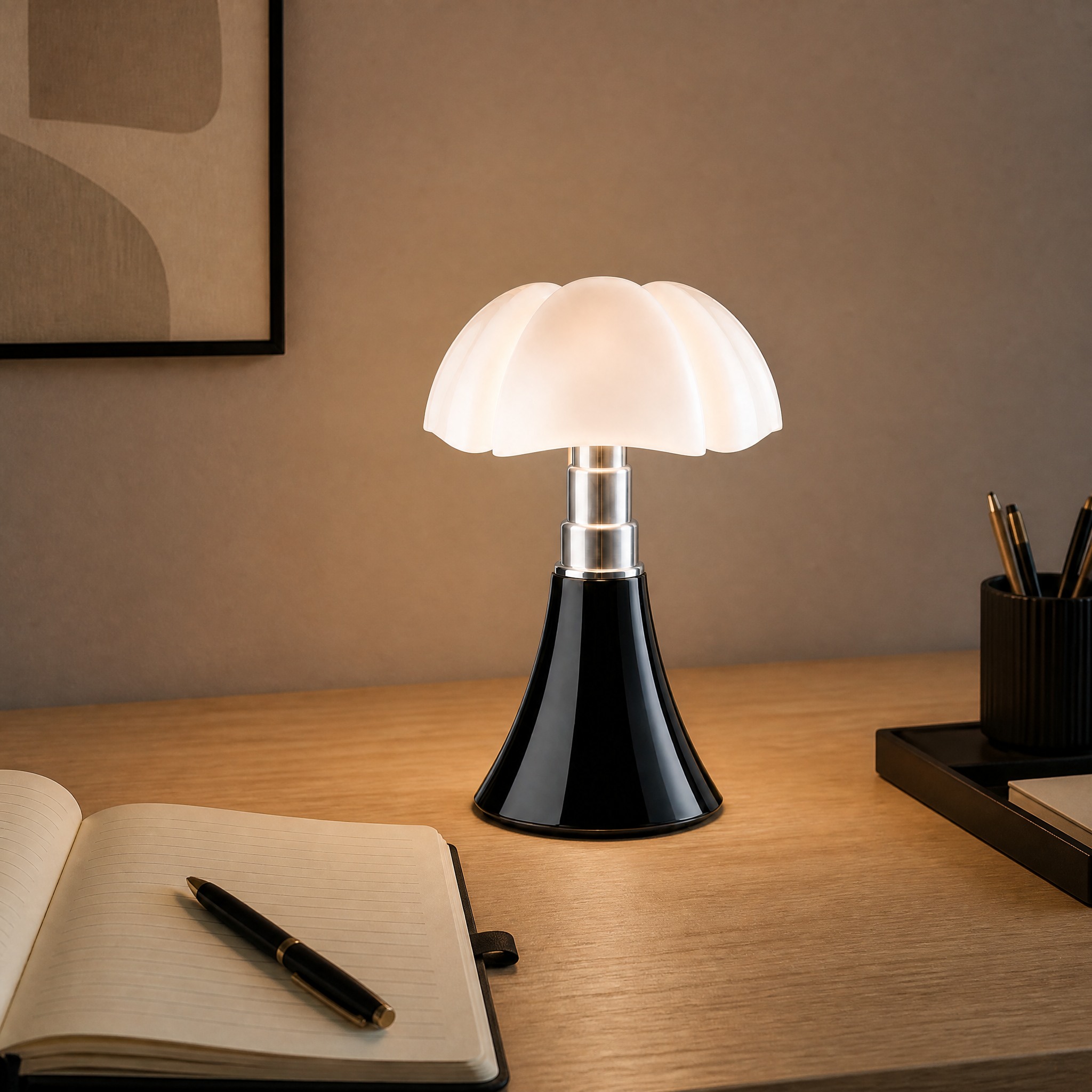 Lampe de Chevet Vintage Noir Moyen