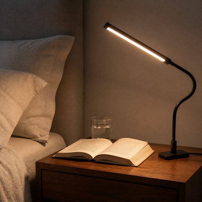 Lampe de Lecture LED lampe de bureau à pince
