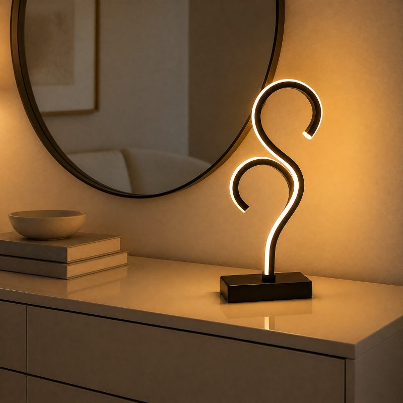 Lampe de Table Design lampe de bureau linéaire