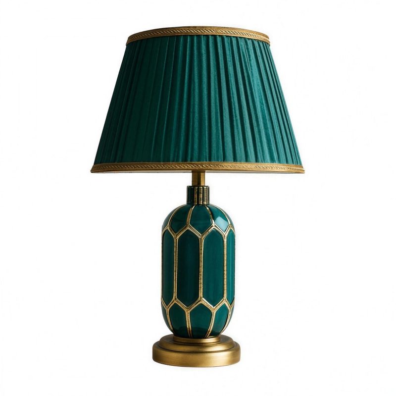 Lampe de Table Verte