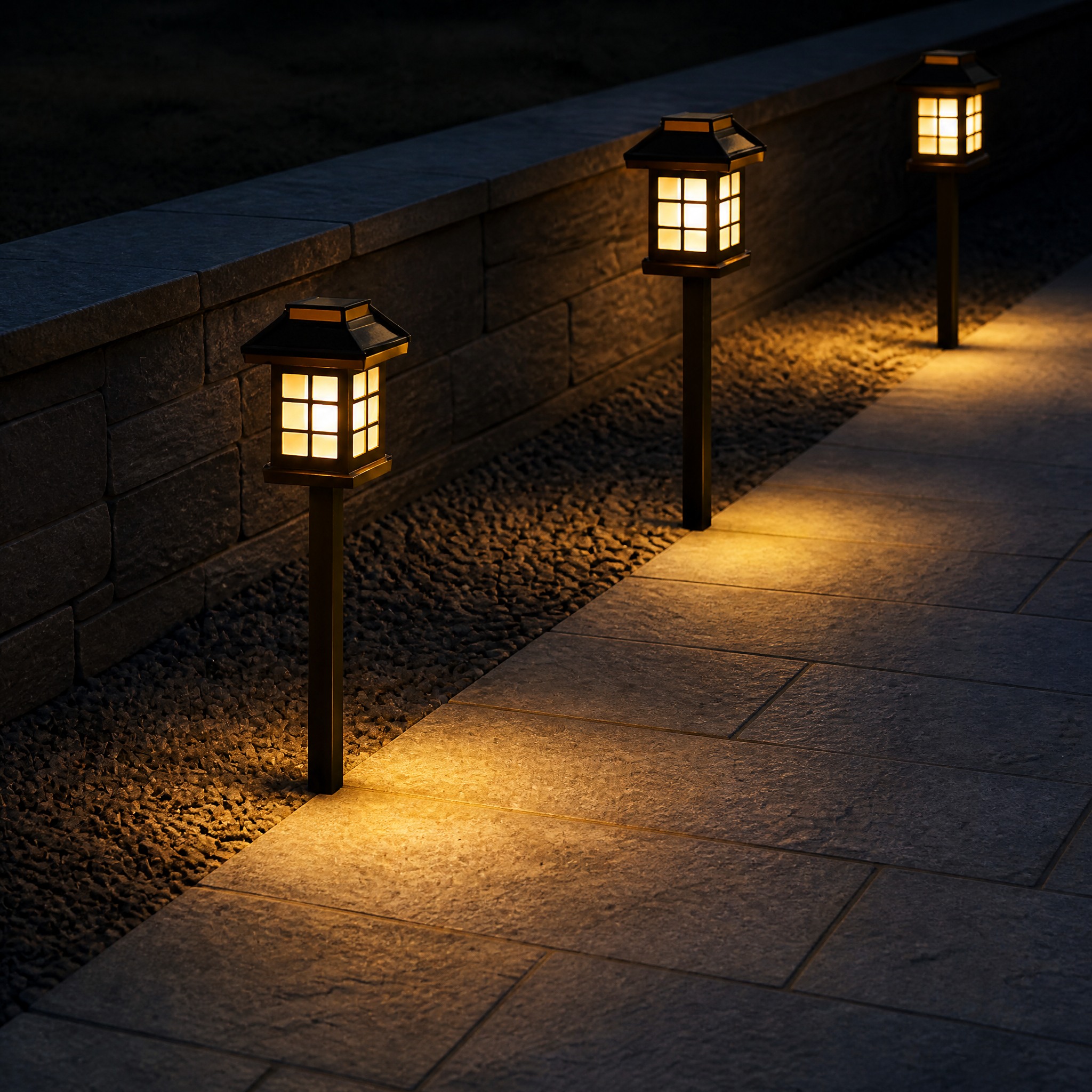 Lampe Solaire à Piquer Lumière chaude 1 pièce