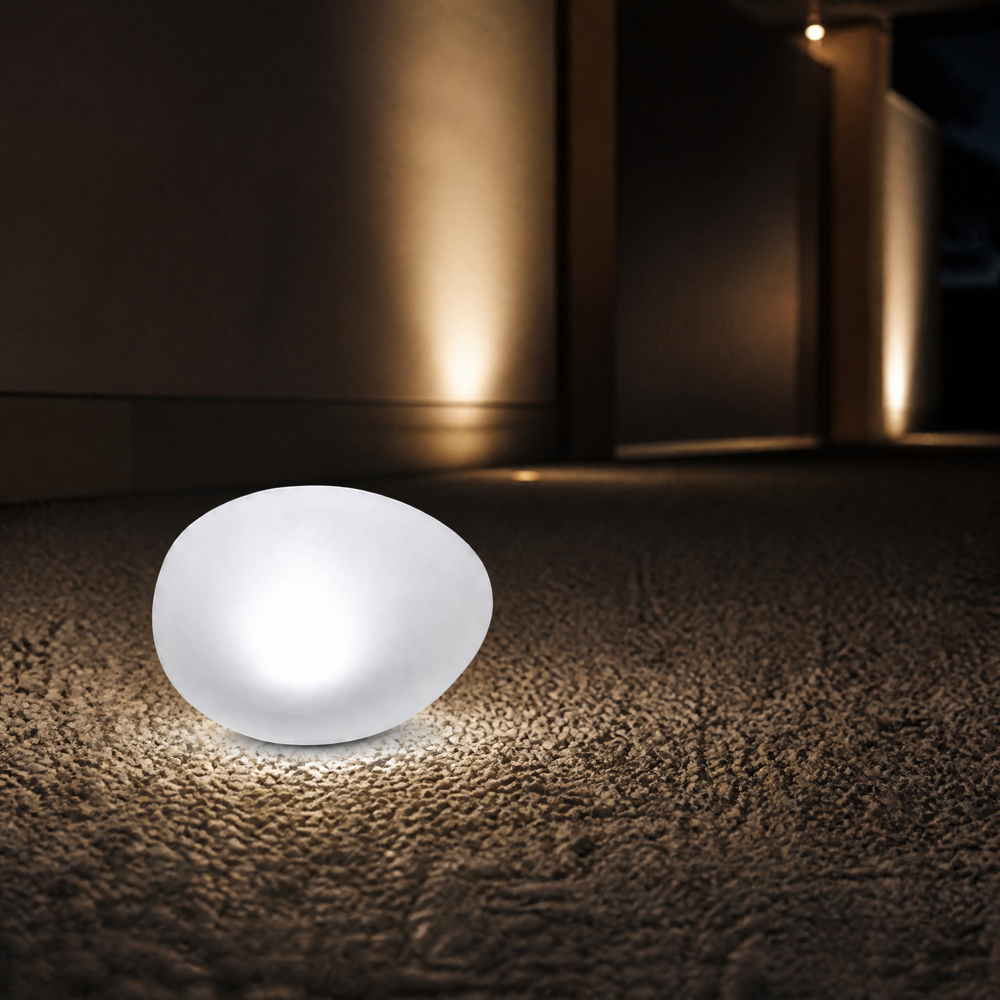 Lampe Solaire Galet 1 Lumière froide
