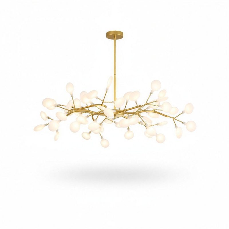 Lustre Branche Doré