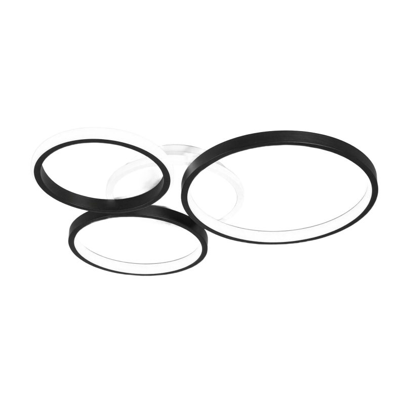 Plafonnier Anneaux LED