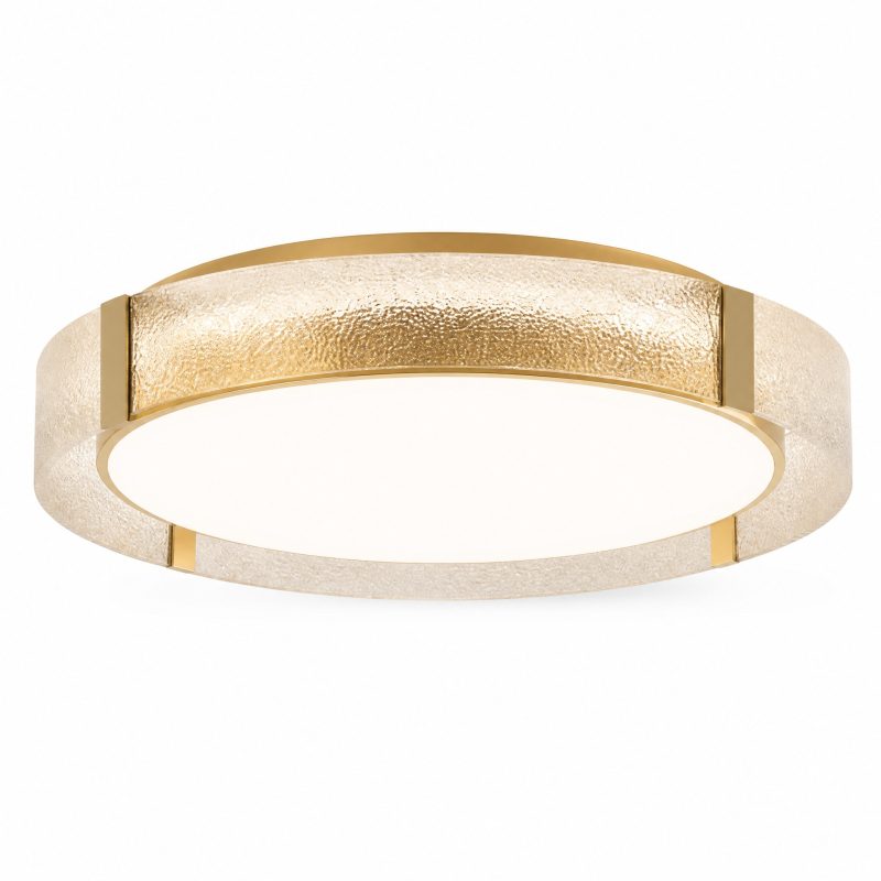 Plafonnier Doré LED