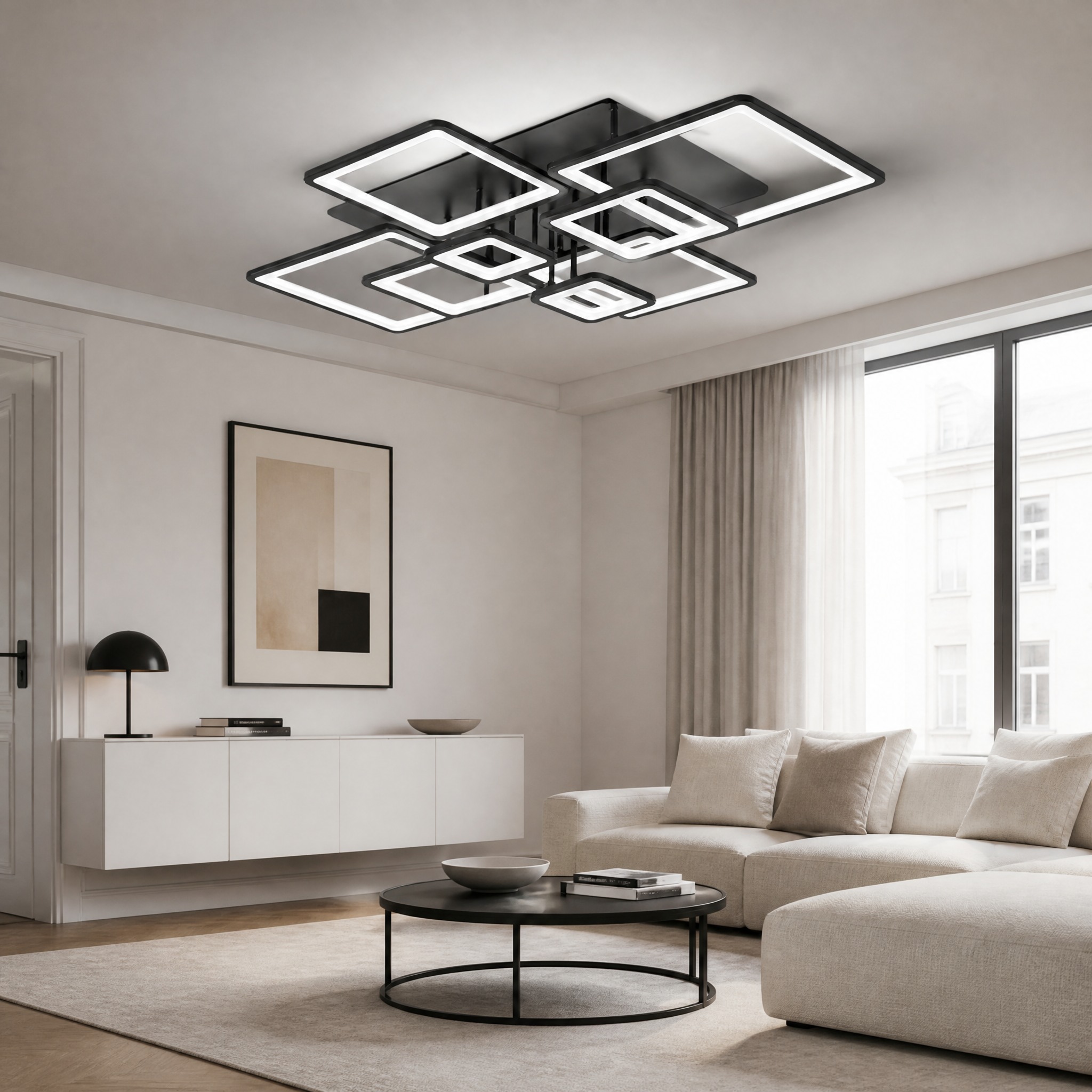 Plafonnier Géométrique LED plafonnier géométrique