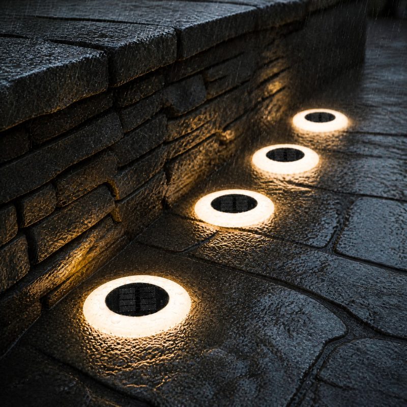 Spot Solaire Extérieur lampe solaire d'extérieur pour balisage