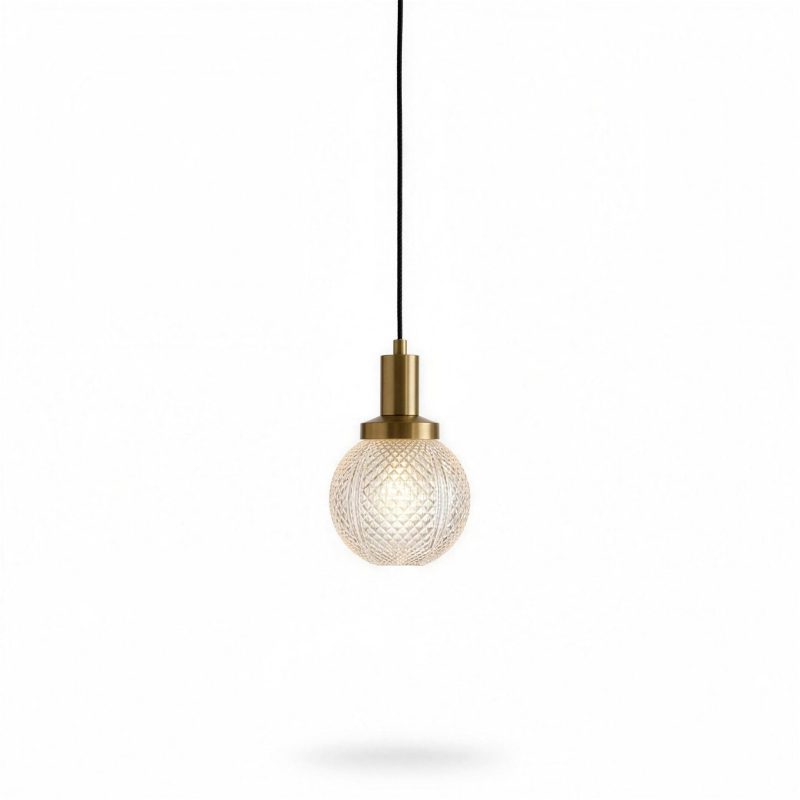 Suspension Boule Verre