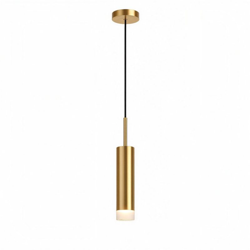 Suspension Cylindre Laiton