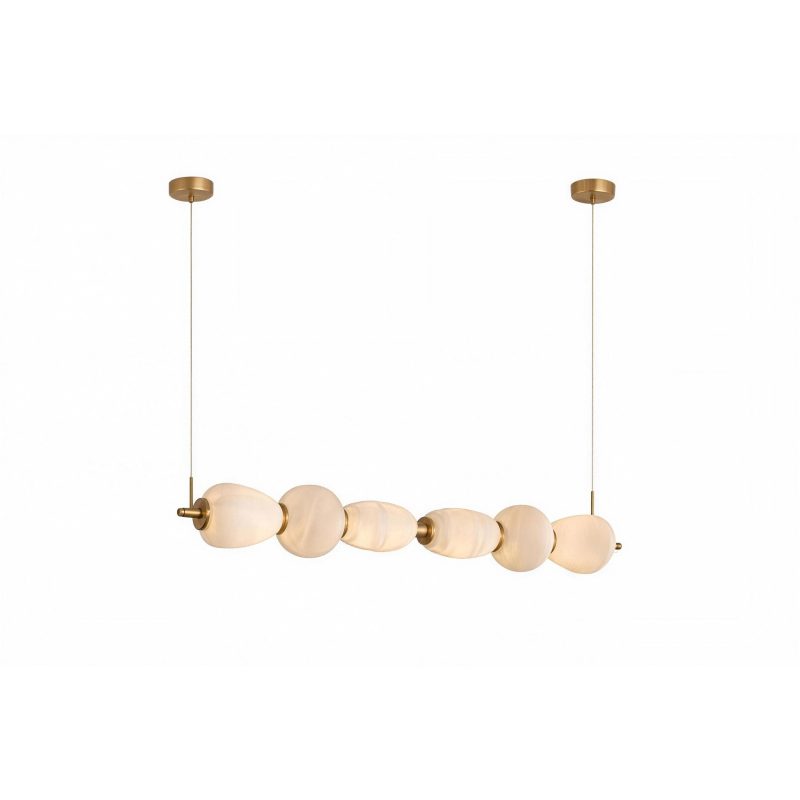 Suspension Galets Blancs