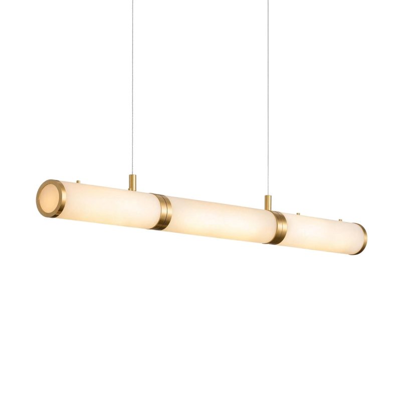 Suspension Linéaire Dorée