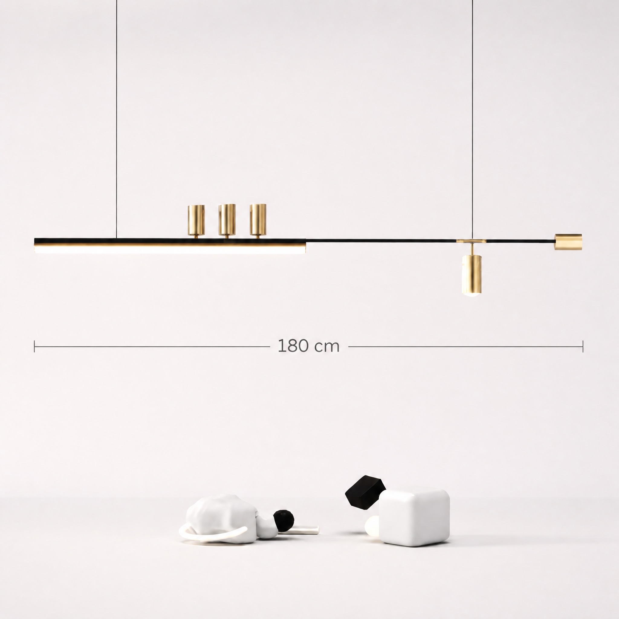 Suspension Minimaliste LED 120 cm