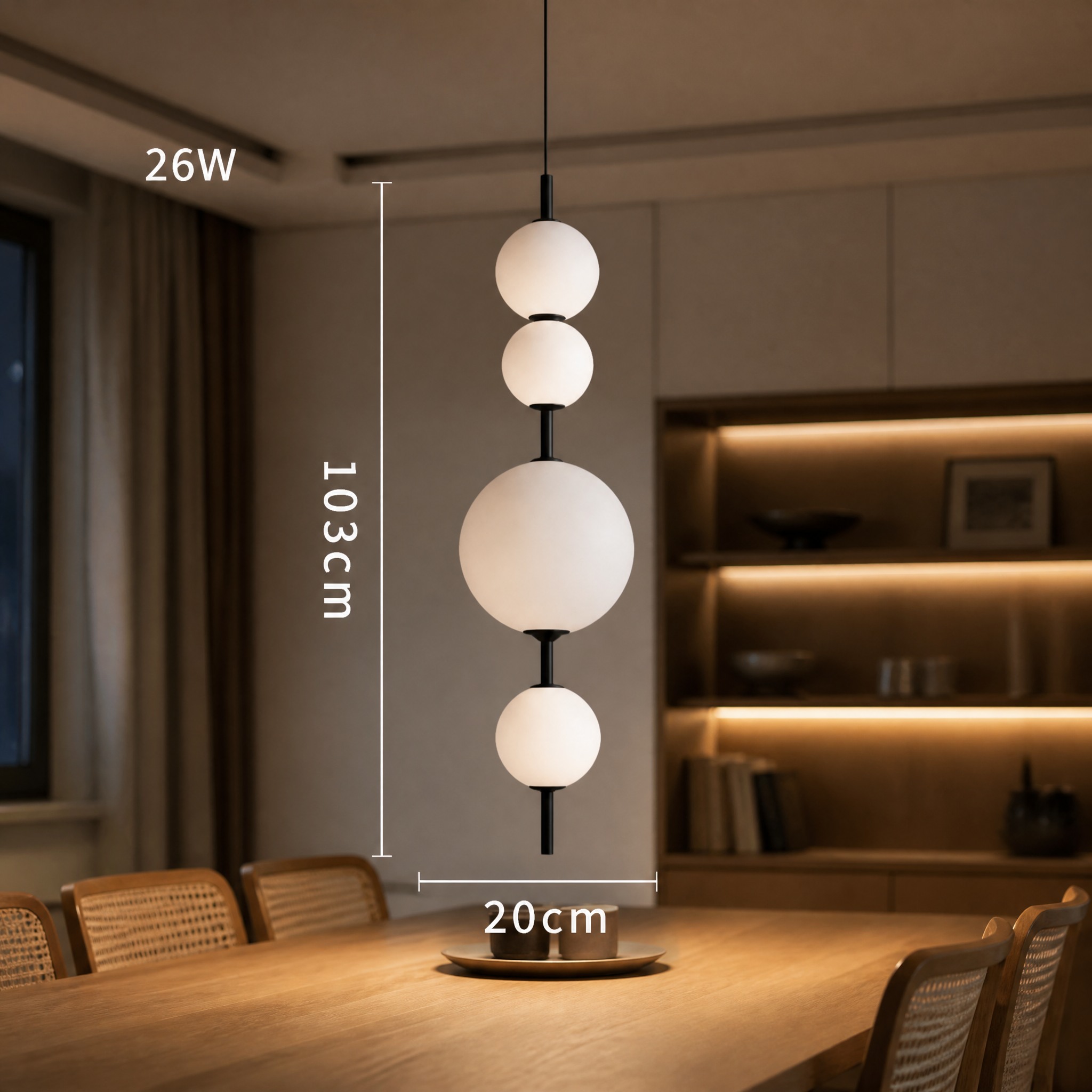 Suspension Verticale LED C