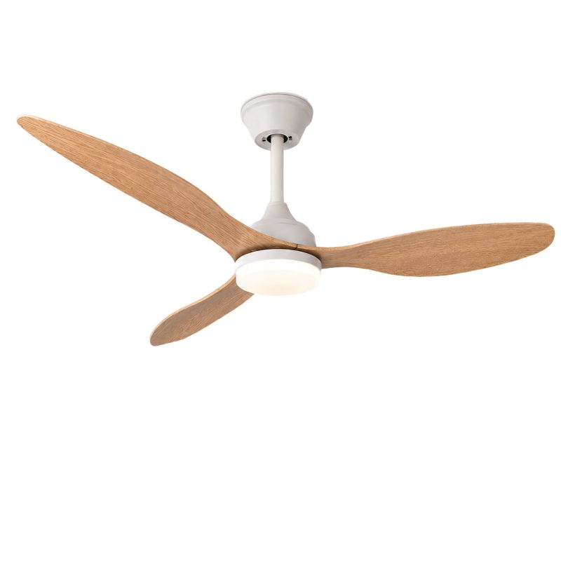 Ventilateur de Plafond Bois Blanc
